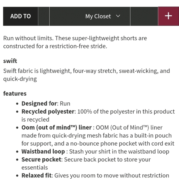 Lululemon Men's Surge Short - Picture 12 of 12